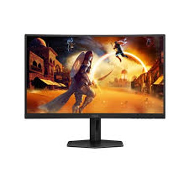 AOC Gaming monitor CQ27G4X, 27", QHD, VA, 180Hz, 1ms, 300cd/m2, FreeSync, zakrivljeni, crni
